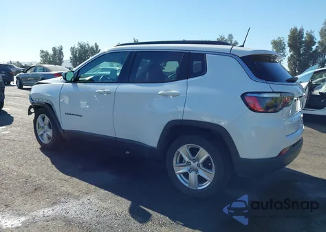 2022 Jeep Compass Latitude из США, поврежденный, VIN 3C4NJCBB4NT138315